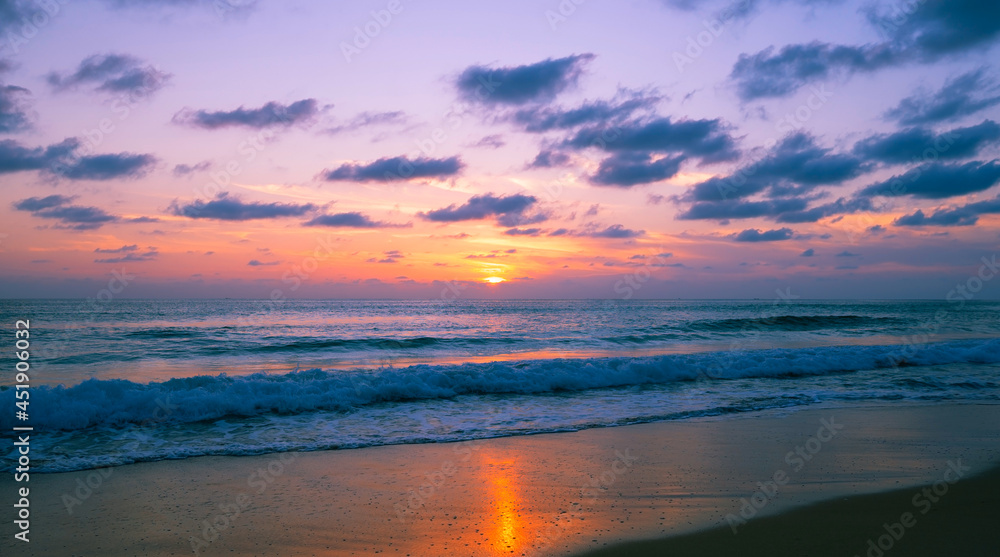 Beautiful light sunset or sunrise at the sea amazing light nature landscape background. Beautiful light sunset or sunrise at the sea amazing light nature landscape background.