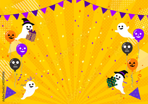 ハロウィン　背景