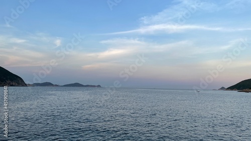 View of Clear Water Bay, Hong Kong.