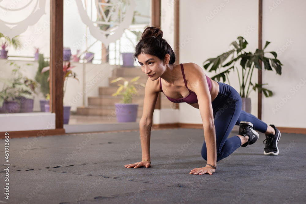 woman doing exercise woman doing exercise