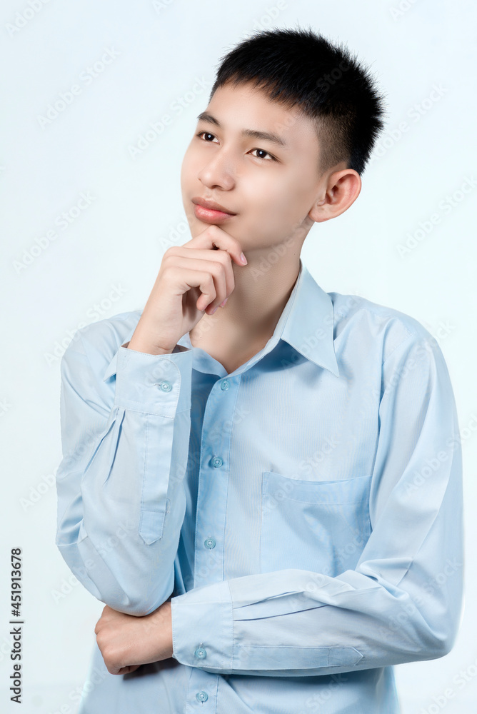 handsome boy Standing, showing various personality poses. handsome boy Standing, showing various personality poses.
