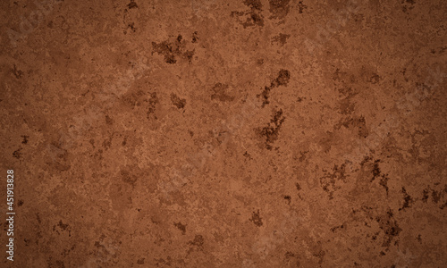 Abstract brown wall background. Weathered soil texture.