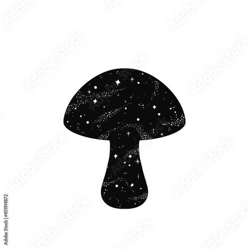 Galaxy mushroom