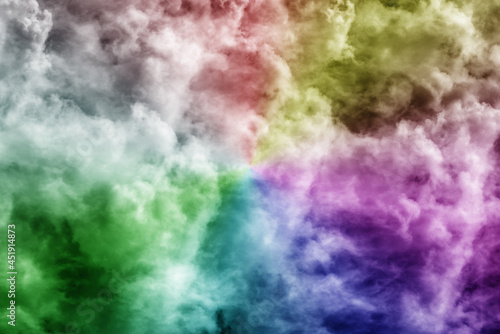 abstract colorful smoke background