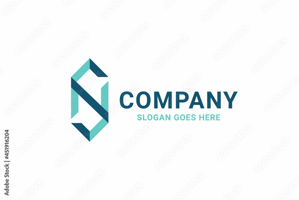 letter SN or NS simple logo design with blue color, vector graphic letter SN or NS simple logo design with blue color, vector graphic