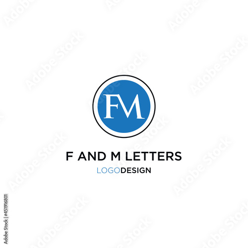 Free Download F AND M LETTERS LOGO DESIGN - GFXLoad