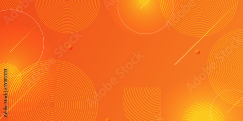 Gradient geometric shape ba...