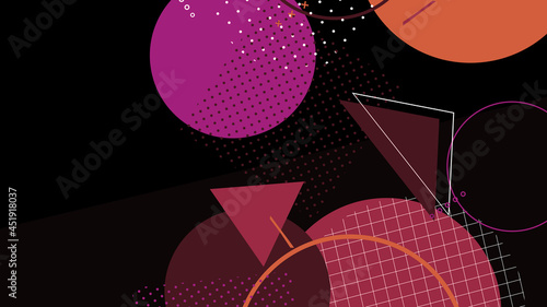 shape abstract colorful geometric pattern graphic trendy textile trendy
