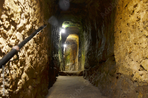 Valokuva Interior of Bock Casemates Fortress at Montee de Clausen street, Luxembourg
