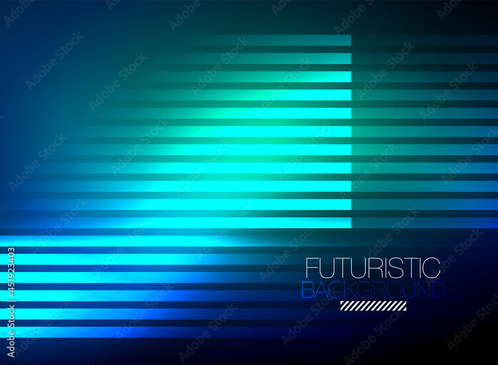 Bright neon color techno abstract background, shiny glowing neon lines in the dark background Bright neon color techno abstract background, shiny glowing neon lines in the dark background