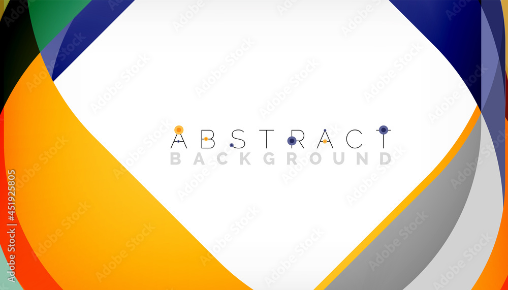 Abstract square shape with overlapping waves, minimal geometric background. Vector Illustration For Wallpaper, Banner, Background, Landing Page Abstract square shape with overlapping waves, minimal geometric background. Vector Illustration For Wallpaper, Banner, Background, Landing Page