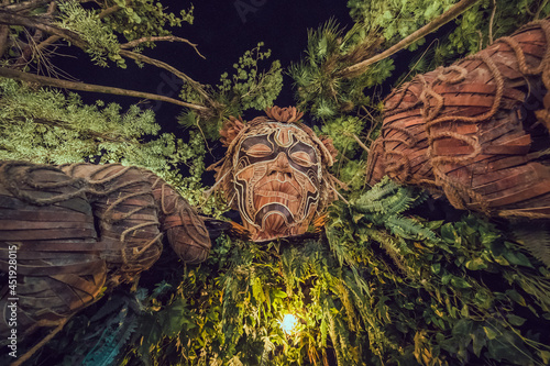 Принти на полотні Escultura ven a la luz en Tulum
