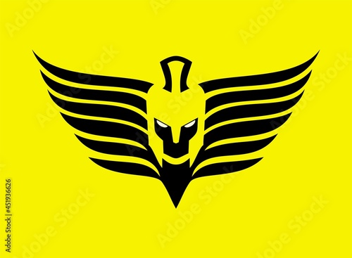 winged trojan head