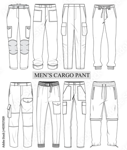 Men's Cargo pants, Cargo pants, five pocket pant, men's pant, pant, trouser, men's fashion, pants, illustration, design, dress, set, men, jacket, collection