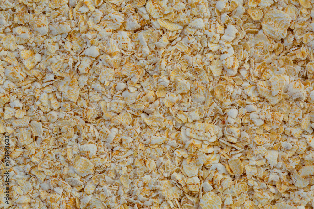 Close up view of oats. Close up view of oats.