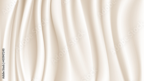 Abstract vector background luxury gold cloth or liquid waveAbstract or golden fabric texture background. Cloth soft wave. Creases of satin, silk, and cotton.