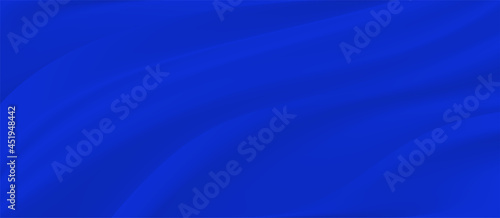 The luxury of light blue fabric texture background.Closeup of rippled blue silk fabric.Abstract  pink cloth or liquid wave  vector background.Cloth soft wave. Creases of satin, silk, and cotton.