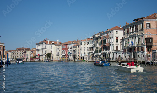 buildings  boats and canals in Venice Italy  2019  the old architecture of venice