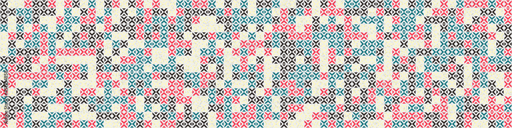 Abstract Geometric Pattern generative computational art illustration Abstract Geometric Pattern generative computational art illustration