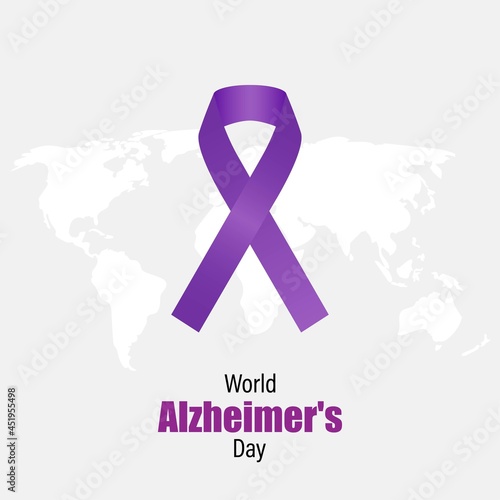 vector illustration for world Alzheimers day.