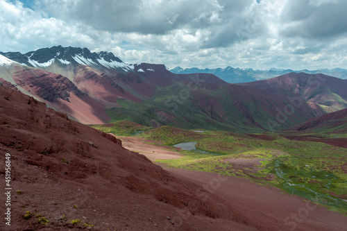 Red Valley landscape