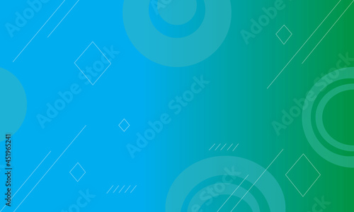 Gradient geometric shape background