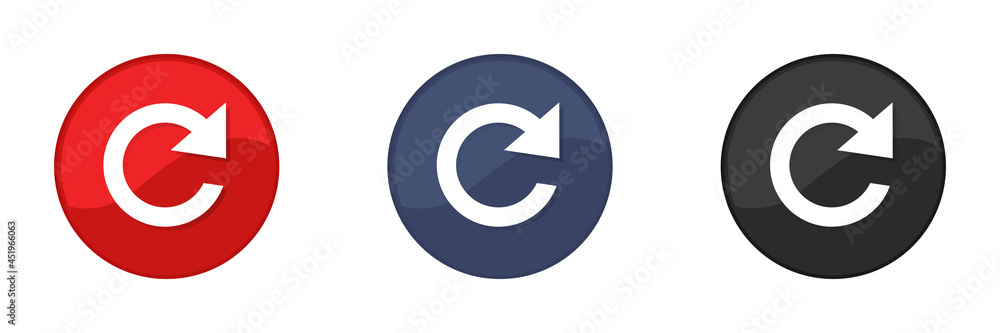 Set of video playback buttons. Web design. Vector illustration. Set of video playback buttons. Web design. Vector illustration.