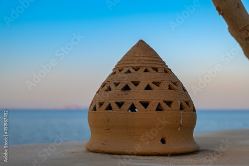 beautiful details on the background of the Red Sea