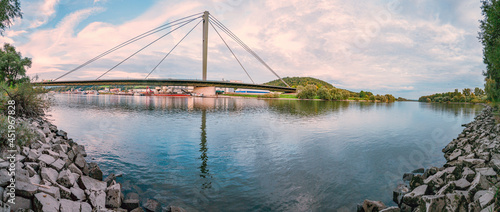 Panorama Autobahnbrücke A3 bei Deggendorf
