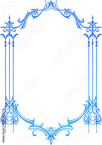 フレーム　レトロでファンタジックな飾り枠