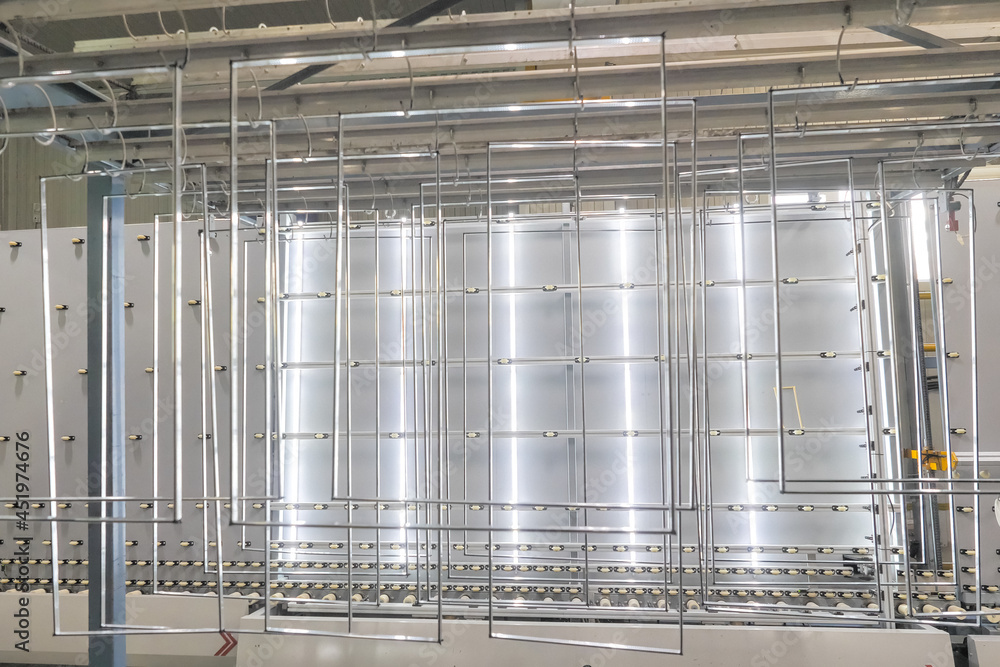 double-glazed window frame double-glazed window frame