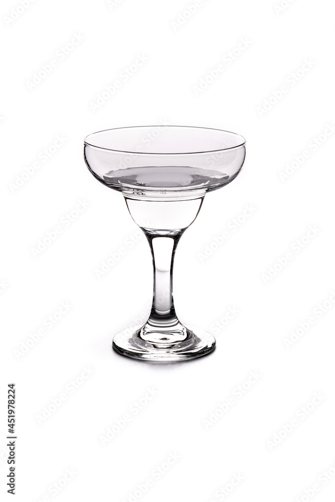 Margarita cocktail glass isolated on white background Margarita cocktail glass isolated on white background