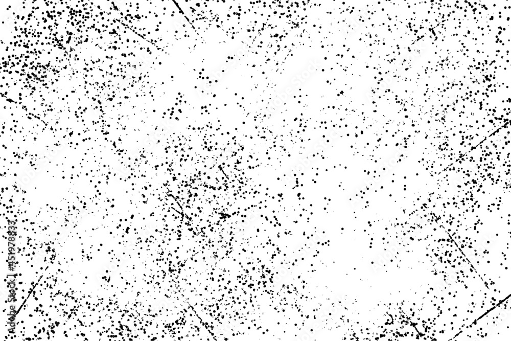 Fototapeta premium Grunge white and black wall background.Abstract black and white gritty grunge background.black and white rough vintage distress background.Grunge Texture Vector