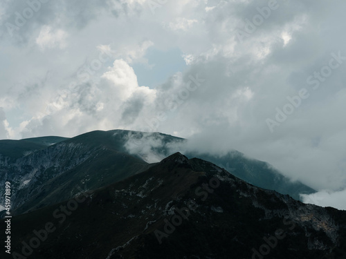 white clouds mountains fresh air ezash outdoor activities