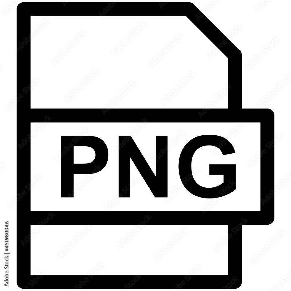 PNG File Format Vector line Icon Design PNG File Format Vector line Icon Design