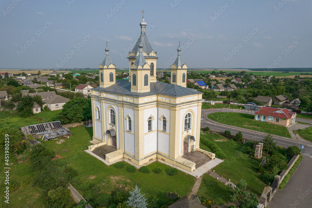 
Church of the Transfiguration of the Savior, 19th century. Derechin, Belarus.
