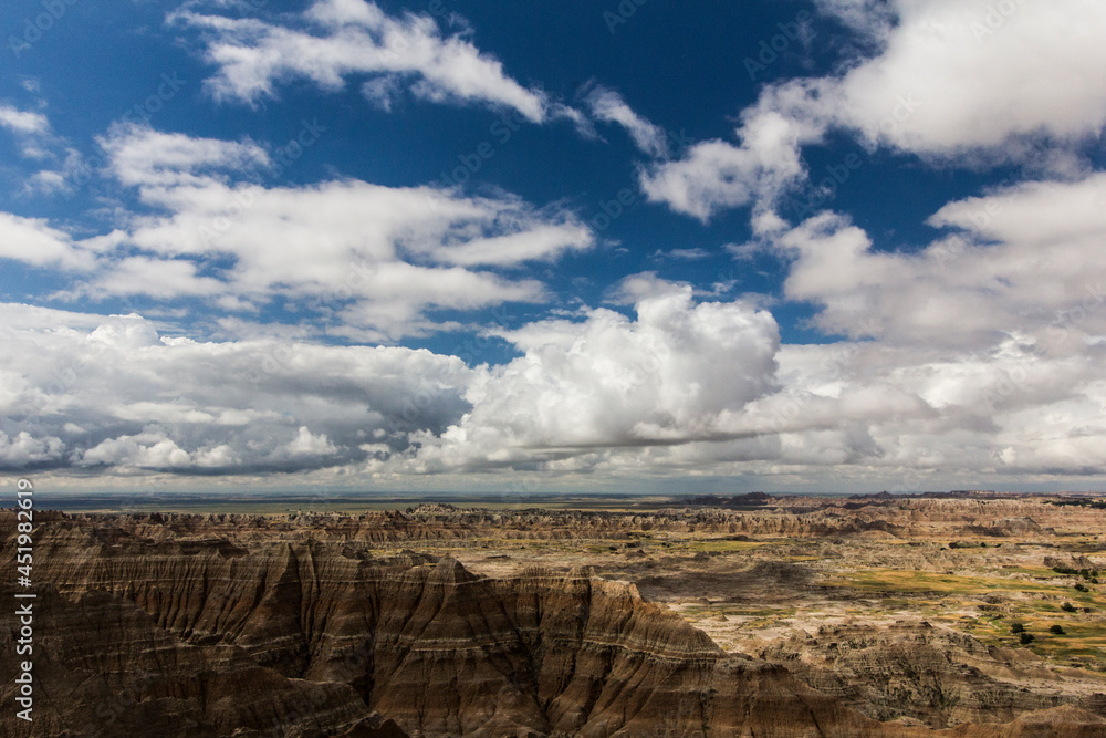 Pinnacles Overlook, Badlands National Park, South Dakota Pinnacles Overlook, Badlands National Park, South Dakota