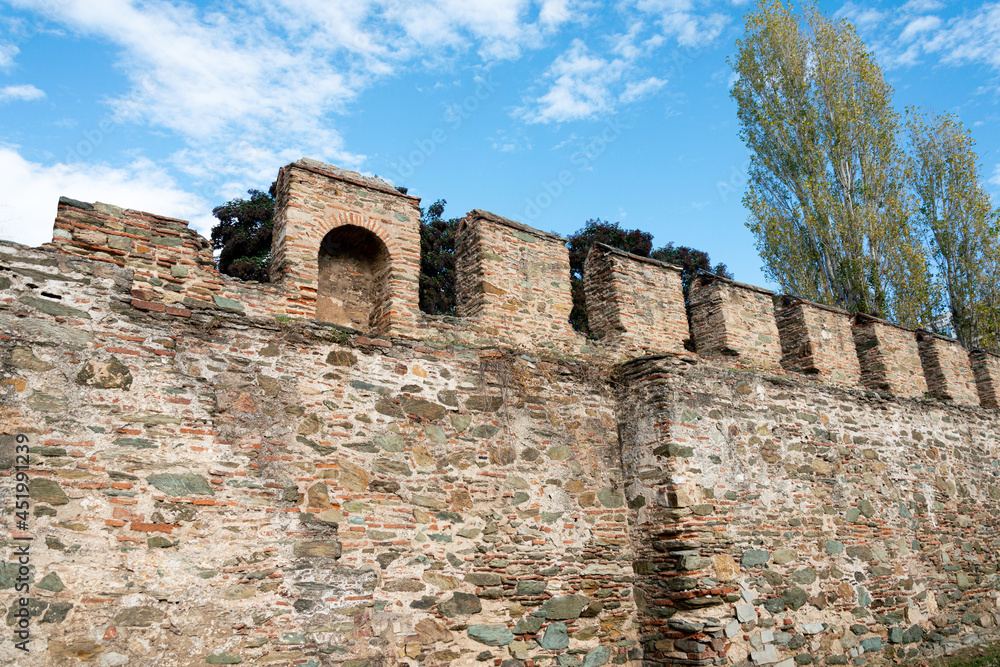 Fototapeta premium The Roman Forum or Agora (Courthouse square) in Thessaloniki, Greece
