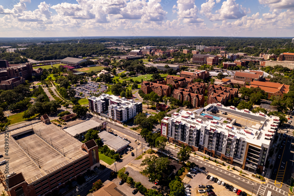 Aerial photo FSU Florida State University Campus