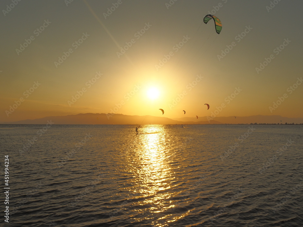 sunset on the sea in the background sunset on the sea in the background