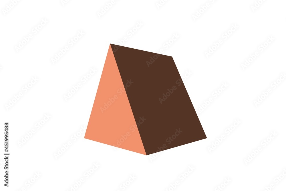 figure keystone form 3d rendering white background figure keystone form 3d rendering white background