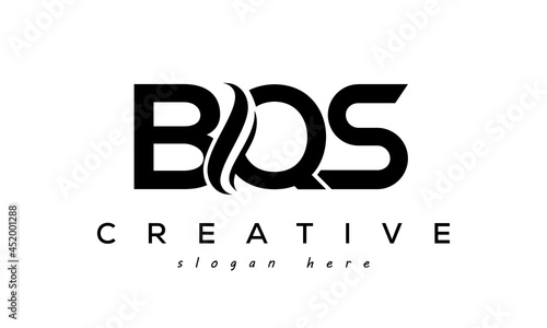 Letter BQS creative logo design vector	 photo