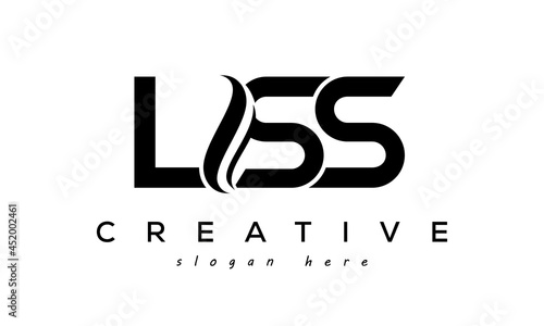 Letter LSS creative logo design vector	 photo