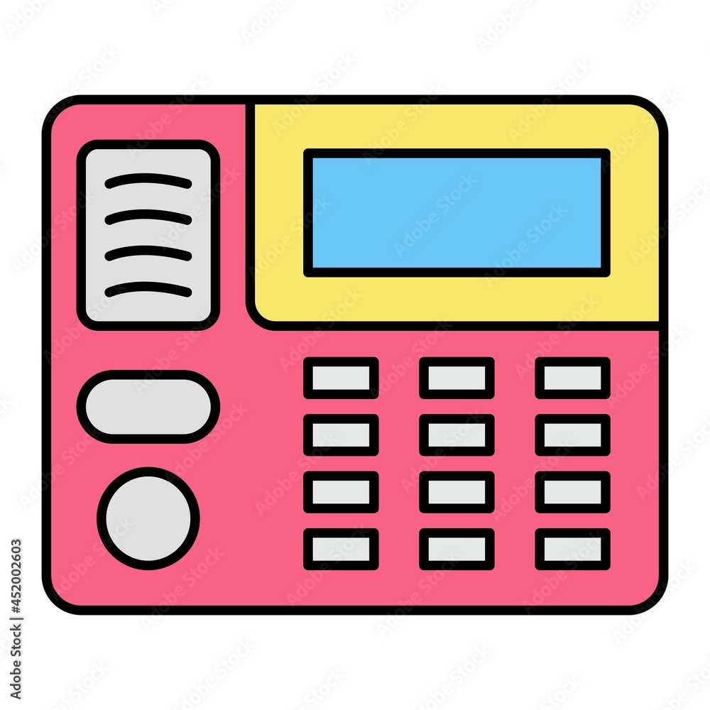 Vector Security Panel Filled Outline Icon Design Vector Security Panel Filled Outline Icon Design