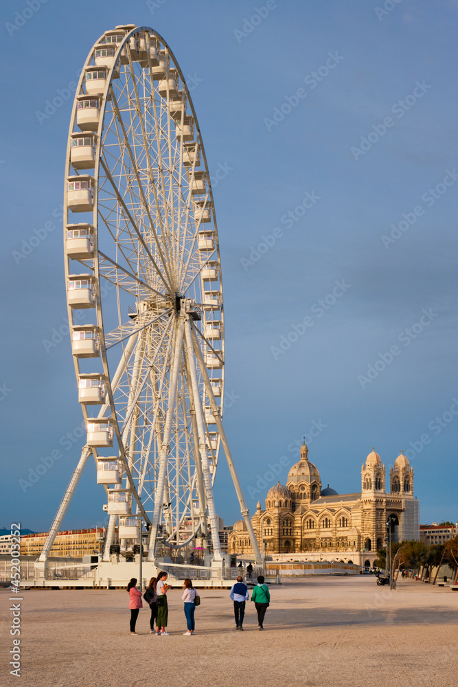 Grande Roue de Marseille Ferris wheel in Marseille, France