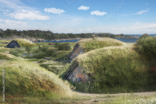 Kustaanmiekka Sand Banks and Artillery in Suomenlinna - Helsinki, Finland photo