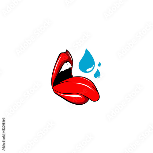 hydration vector logo template