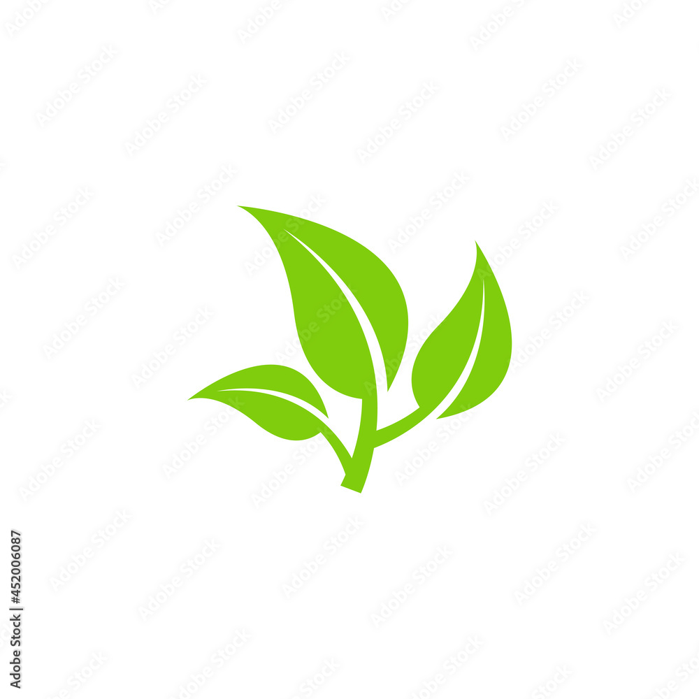 leaf logo icon design template vector leaf logo icon design template vector