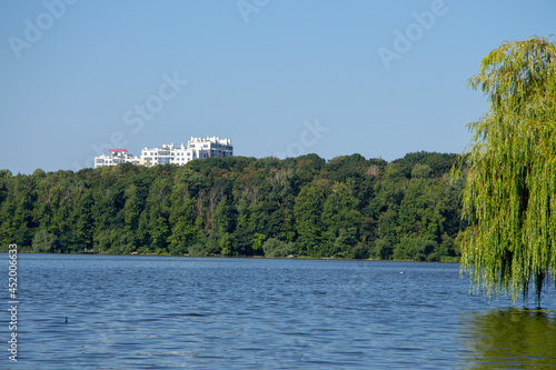 Ternopil became in August and the general view of the city photo