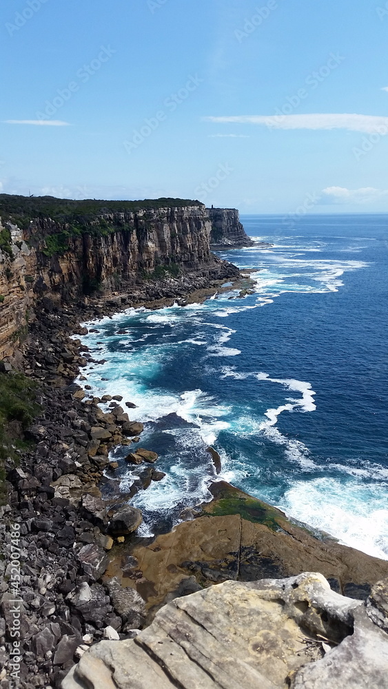 Obraz premium Scenic view of the Australian coast